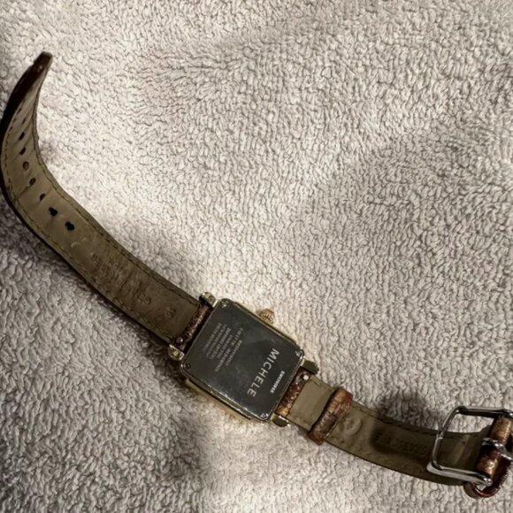 MICHELE DECO GOLD 108 DIAMONDS LIMITED EDITION WATCH MW06V01B0025 - Picture 5 of 5